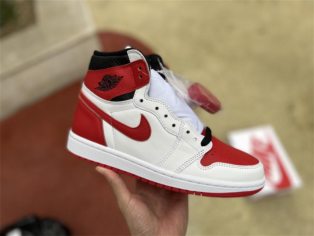 Pk God air jordan 1 retro heritage retail materials ready on March 20th